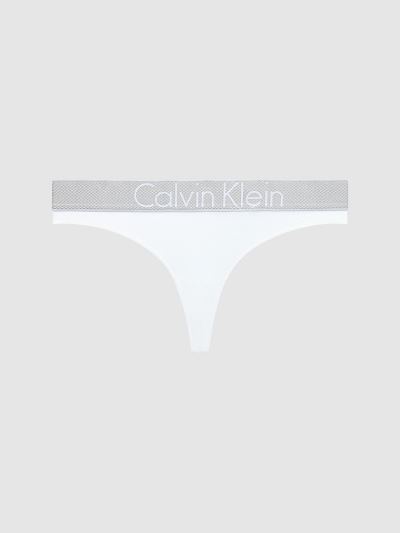 Calvin Klein Underwear HU332591 | Calvin Klein Customized Stretch Női Tanga Fehér